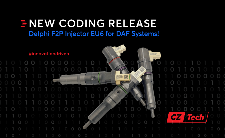 NEW CODING RELEASE: Delphi F2P Injector EU6 for DAF Systems NEW CODING RELEASE: Delphi F2P Injector EU6 for DAF Systems